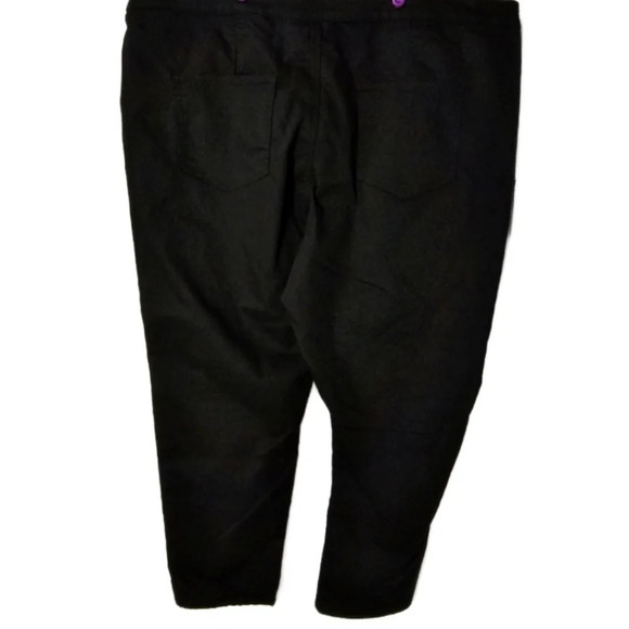 Asos Denim Black High Rise Khakis NWT - Picture 6 of 8